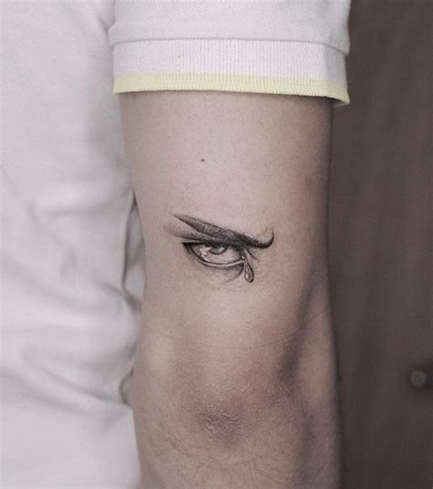 fallen angel eyes tattoo|lucifer crying tattoo.